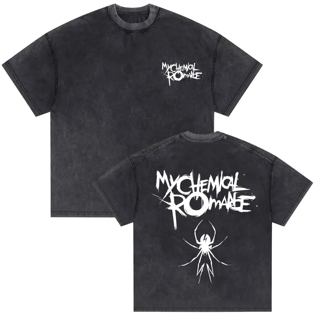 Washed Vintage My Chemical Romance 2007 Tour T Shirt Men Women Parade Punk Emo Rock Band T-shirts Man Fashion Oversized T Shirts 
Washed Vintage My Chemical Romance 2007 Tour T Shirt Men Women Parade Punk Emo Rock Band T-shirts Man Fashion Oversized T Shirts