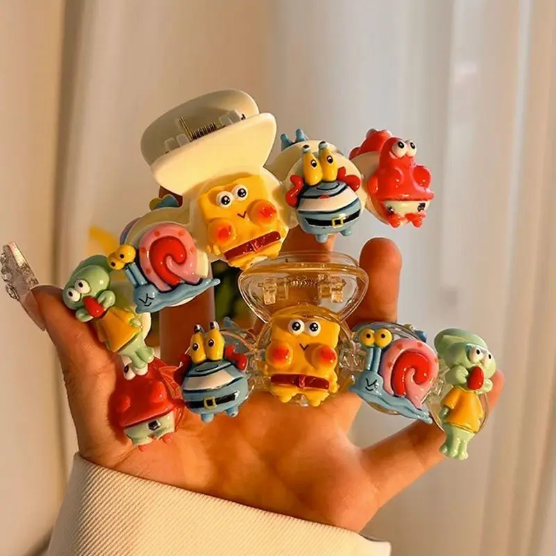 Kawaii Cartoon SpongeBob Patrick Star Hair Claw Clip Lovely 3D Decor Hair Gripper Sweet Hair Accessory for Girls Daily Hairstyle
Kawaii Cartoon SpongeBob Patrick Star Hair Claw Clip Lovely 3D Decor Hair Gripper Sweet Hair Accessory for Girls Daily Hairstyle
