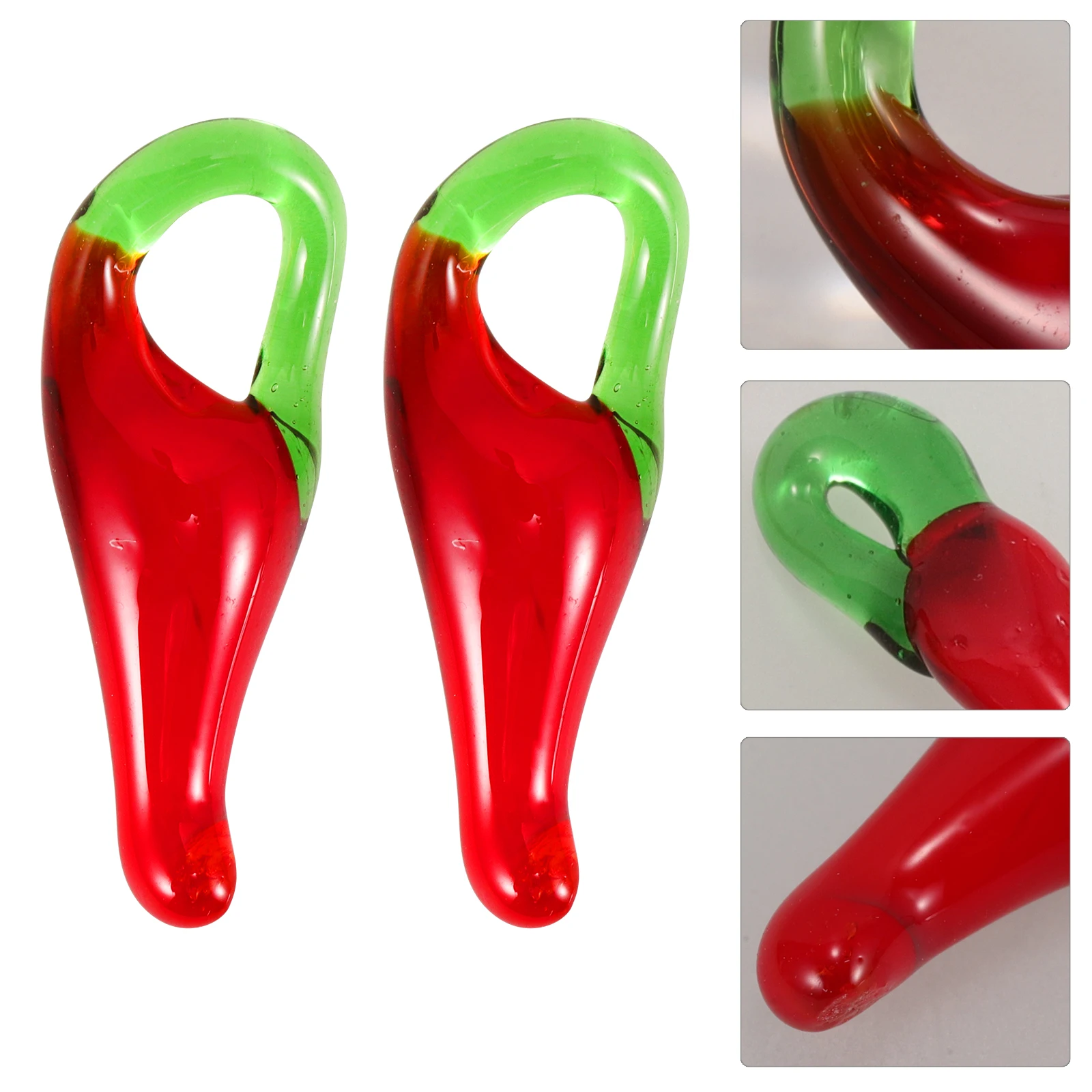 50 Pcs Charms for Necklace Making Mini Red Pepper Beads Ornaments Pendants Necklaces
50 Pcs Charms for Necklace Making Mini Red Pepper Beads Ornaments Pendants Necklaces