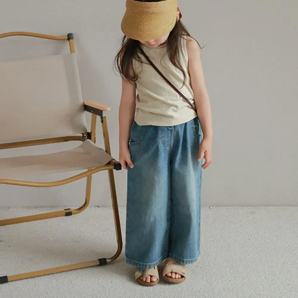 Прямые джинсы Harajuku с высокой талией и широкими штанинами, детские джинсы Y2K, свободные ковбойские штаны, джинсовые брюки для маленьких девочек, уличная одежда
Прямые джинсы Harajuku с высокой талией и широкими штанинами, детские джинсы Y2K, свободные ковбойские штаны, джинсовые брюки для маленьких девочек, уличная одежда