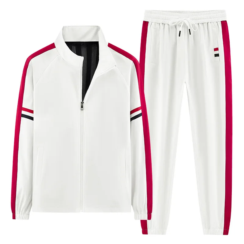 Autumn Men's Running Sets Patchwork Casual Tracksuits Zipper Jacket+Pants 2Pcs Sets Male Slim Gym Sportswear Jogging Track Suit
Autumn Men's Running Sets Patchwork Casual Tracksuits Zipper Jacket+Pants 2Pcs Sets Male Slim Gym Sportswear Jogging Track Suit