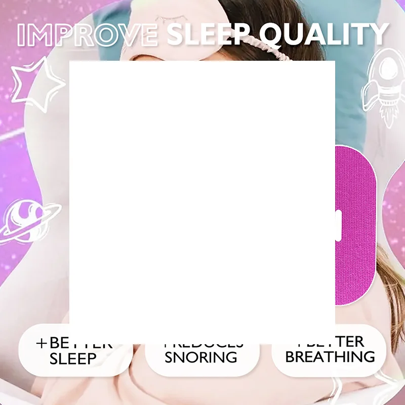 Stop Snoring Patch Nose Breathing Correction Improve Sleeping Promoting Better Breath Portable Night Sleep Mouth Orthosis Tape
Stop Snoring Patch Nose Breathing Correction Improve Sleeping Promoting Better Breath Portable Night Sleep Mouth Orthosis Tape