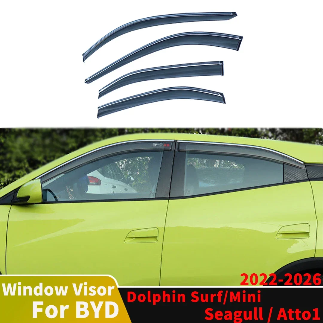 Visores de Ventana para BYD Dolphin Surf, Dolphin Mini, Seagull, Atto 1 2022-2026, Kit de Modificación de Carrocería Ancha, Acce
Visores de Ventana para BYD Dolphin Surf, Dolphin Mini, Seagull, Atto 1 2022-2026, Kit de Modificación de Carrocería Ancha, Acce