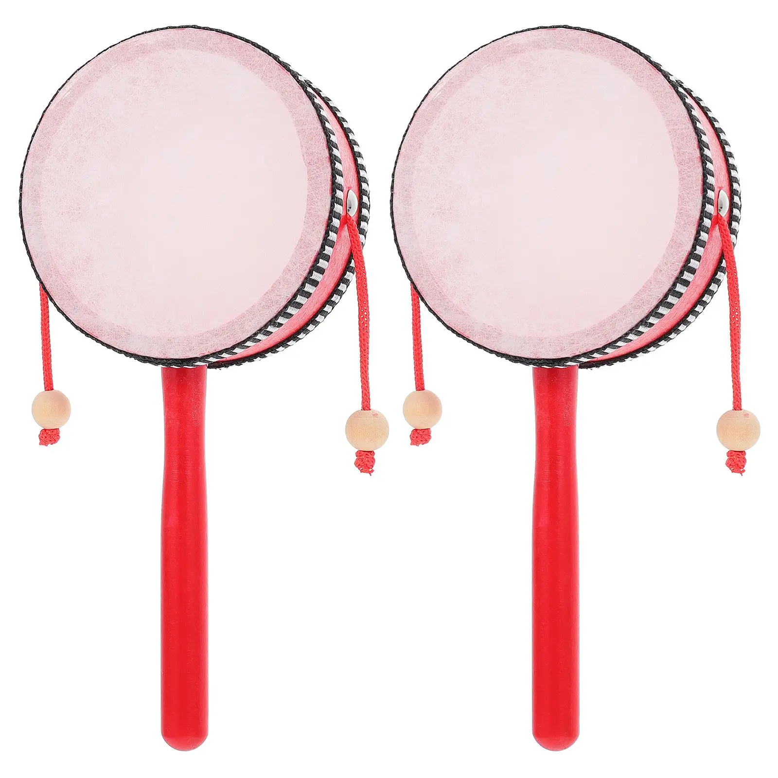 2Pcs Wave Drum Traditional Drum Shaped Kids Educational Toys Lightweight Music Coordination
2Pcs Wave Drum Traditional Drum Shaped Kids Educational Toys Lightweight Music Coordination
