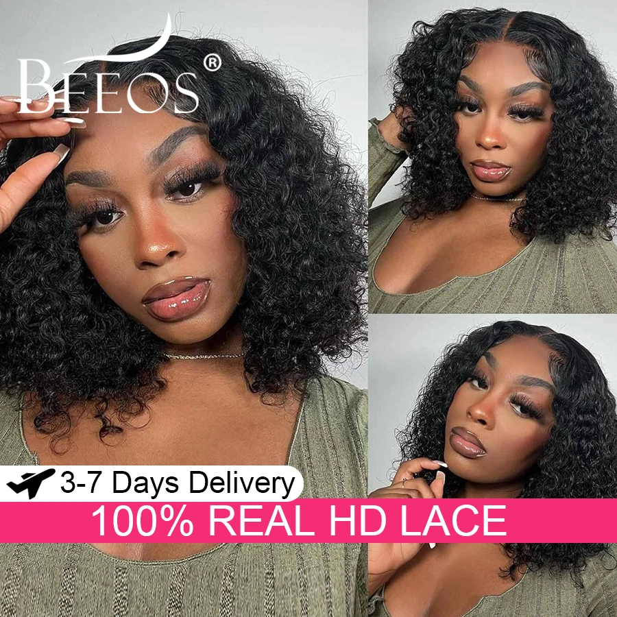 Gluless Jet Black 5x5 HD Real Lace Closure Wig Human Hair Short Water Wave Bob Wig Wear and Go Brazilian Hair Colored Melt Skins
Gluless Jet Black 5x5 HD Real Lace Closure Wig Human Hair Short Water Wave Bob Wig Wear and Go Brazilian Hair Colored Melt Skins