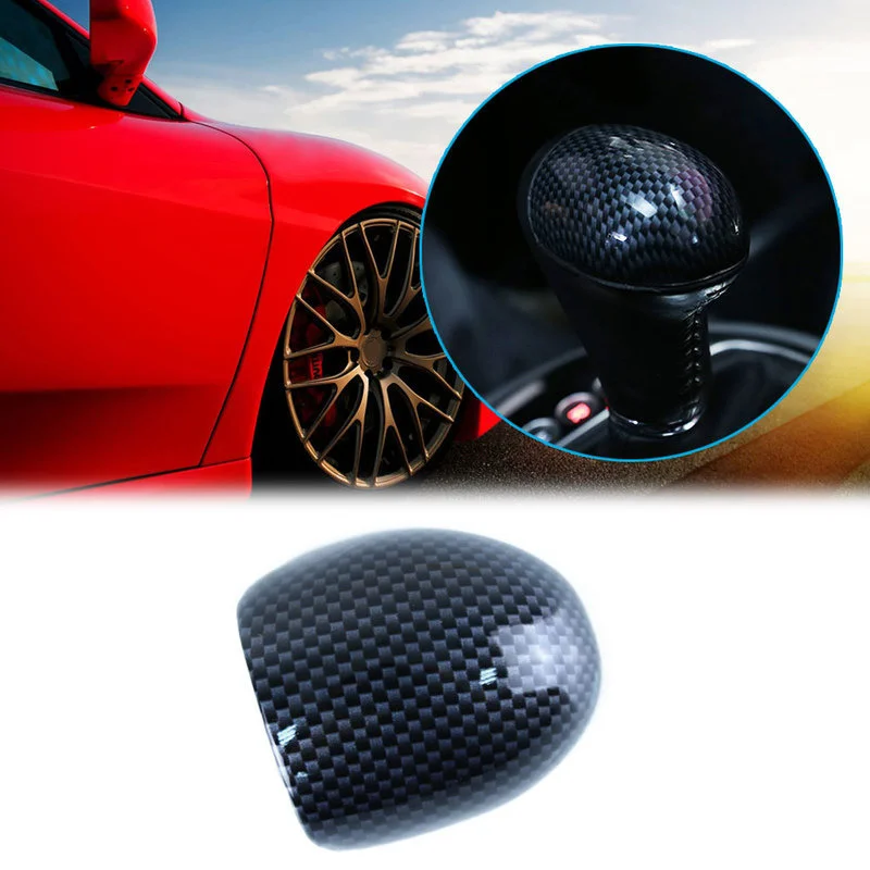 Carbon Fiber Car Gear Shift Knob Gear Head Cover Shell Black/Red Car Interior for Kia Sportage 3 Cerato K3 Forte Sorento 2011-16
Carbon Fiber Car Gear Shift Knob Gear Head Cover Shell Black/Red Car Interior for Kia Sportage 3 Cerato K3 Forte Sorento 2011-16