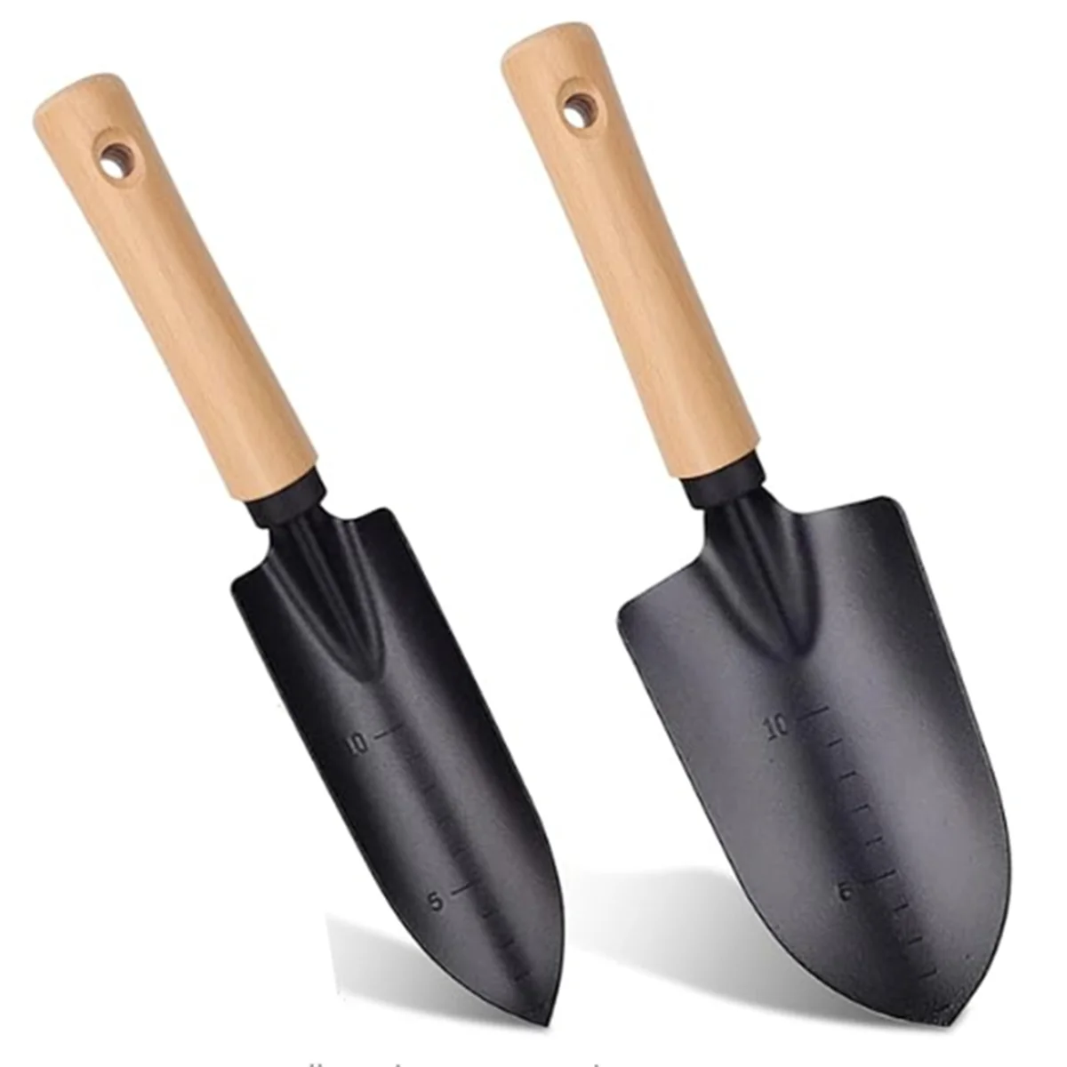 A79E-2Pcs Multifunctional Garden Trowel Set for Gardening & Camping Heavy Duty Shovel with Wooden Handle Hand Trowel
A79E-2Pcs Multifunctional Garden Trowel Set for Gardening & Camping Heavy Duty Shovel with Wooden Handle Hand Trowel