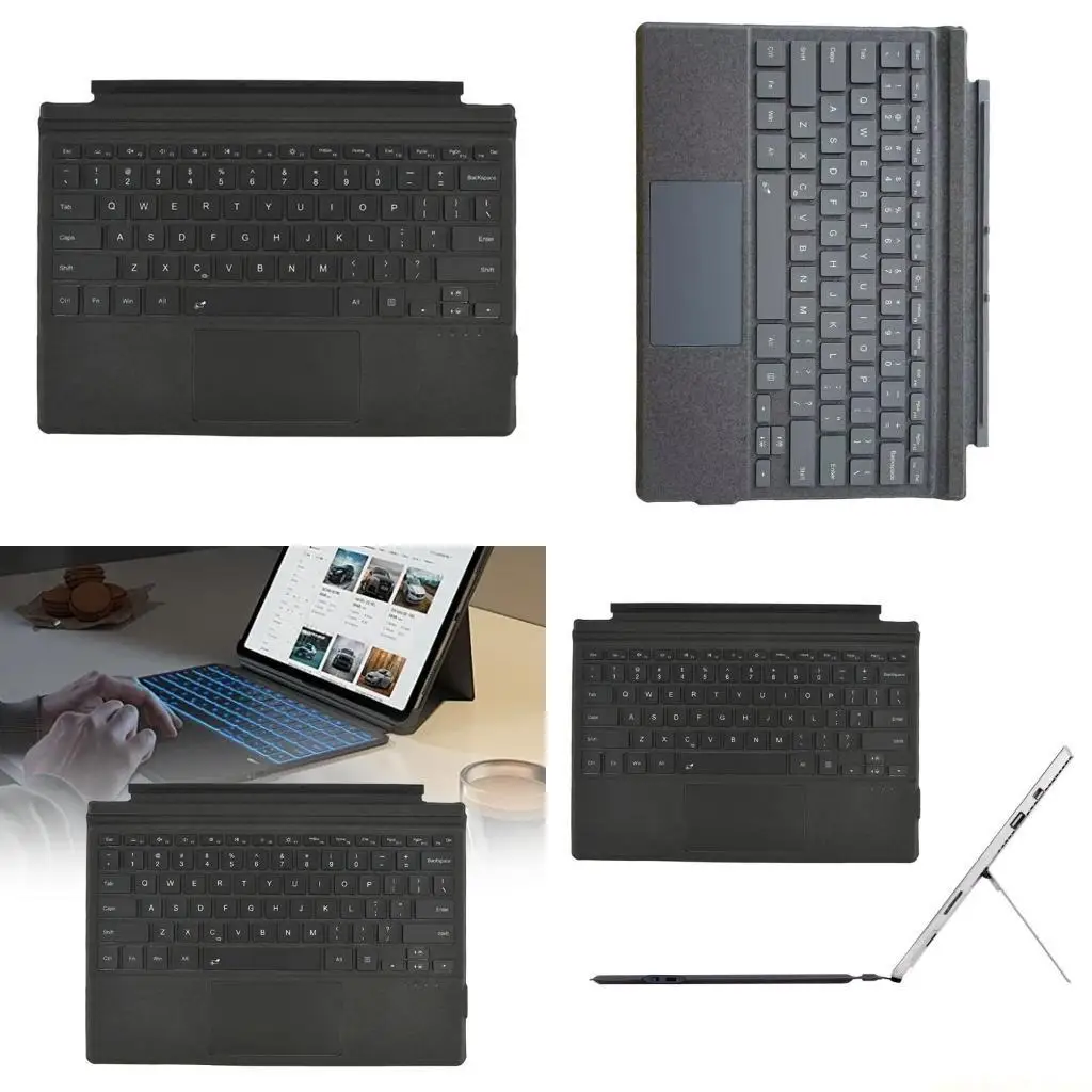 Беспроводные клавиатуры Магнитный чехол с сенсорными панелями для Surface 3/4/5/6/7 Bluetooth-совместимые клавиатуры для
Беспроводные клавиатуры Магнитный чехол с сенсорными панелями для Surface 3/4/5/6/7 Bluetooth-совместимые клавиатуры для