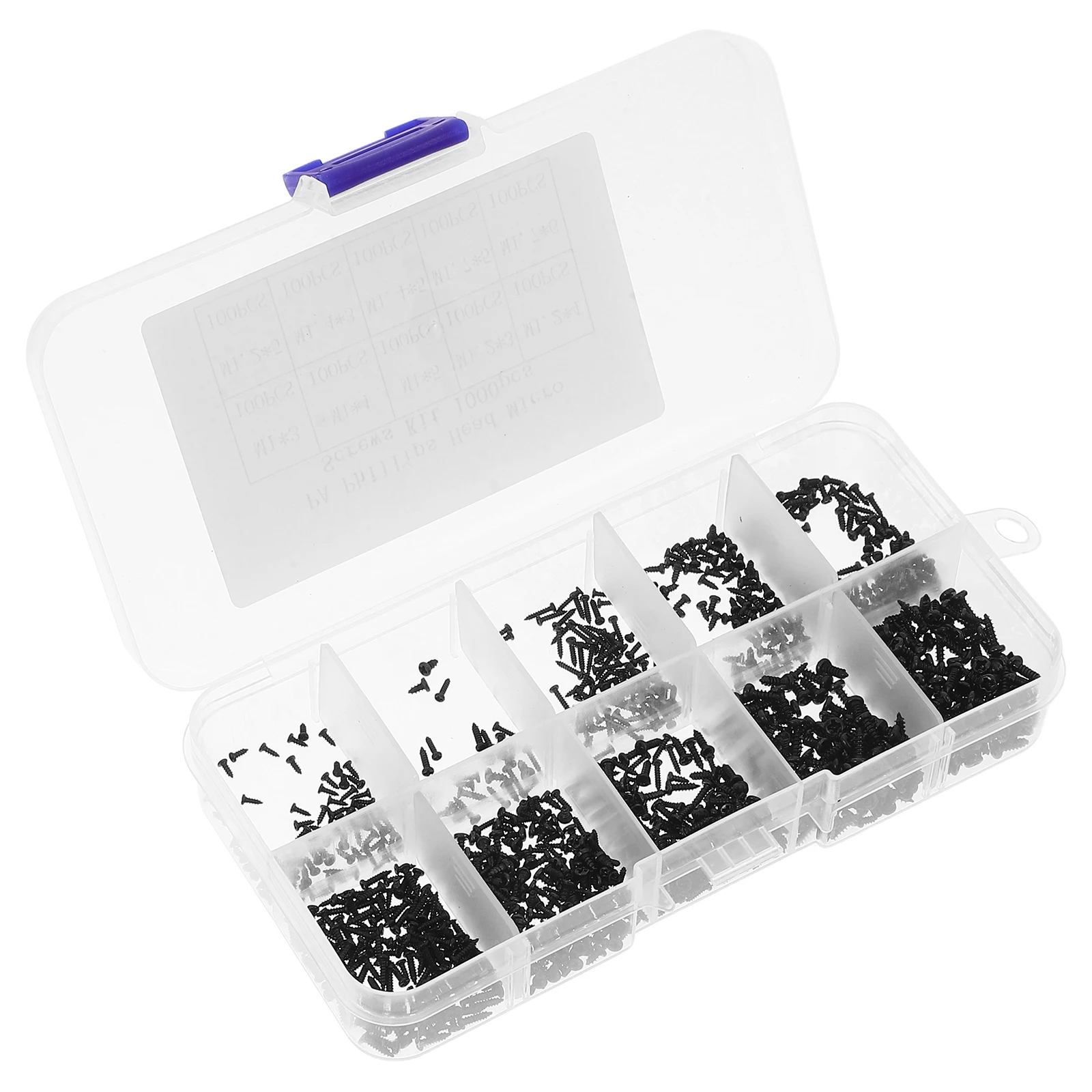 1000pcs Screws Nails Carbon Steel Electronics Machinery Car Models Boxed Set Small White Round Heads Hardware
1000pcs Screws Nails Carbon Steel Electronics Machinery Car Models Boxed Set Small White Round Heads Hardware
