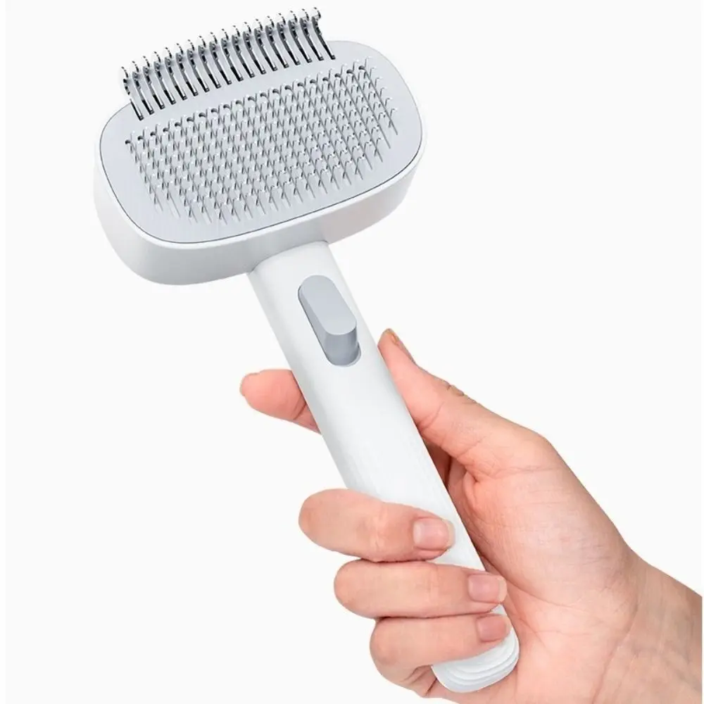 2in1 Pet Fur Knot Cutter Gentle on Skin Rounded Cutter Cat Hair Remover Comb Comfort Grip One-Click Hair Removal
2in1 Pet Fur Knot Cutter Gentle on Skin Rounded Cutter Cat Hair Remover Comb Comfort Grip One-Click Hair Removal