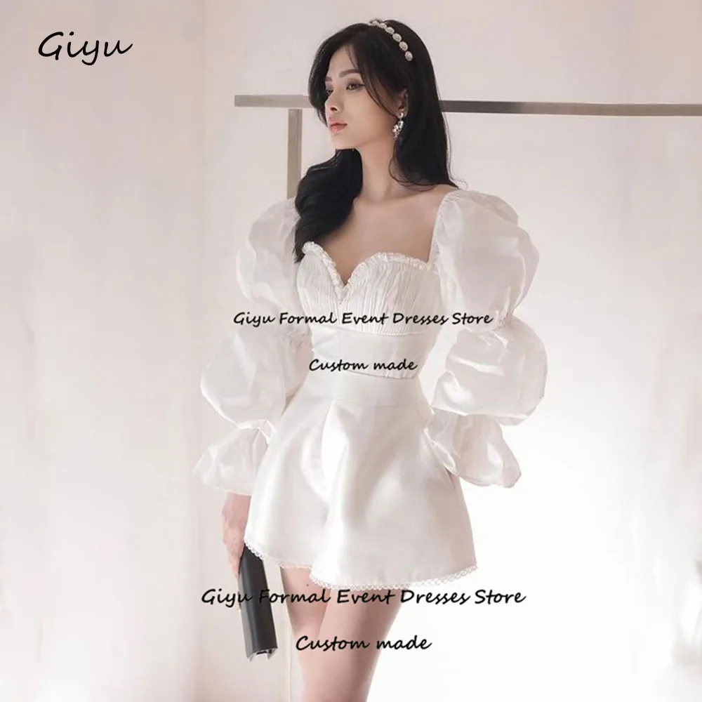 Giyu Two Pieces Set Cap Sleeves Korea Wedding Dress Photoshoot Mini Length Above Knee Birthday Party Dress Prom Dress
Giyu Two Pieces Set Cap Sleeves Korea Wedding Dress Photoshoot Mini Length Above Knee Birthday Party Dress Prom Dress