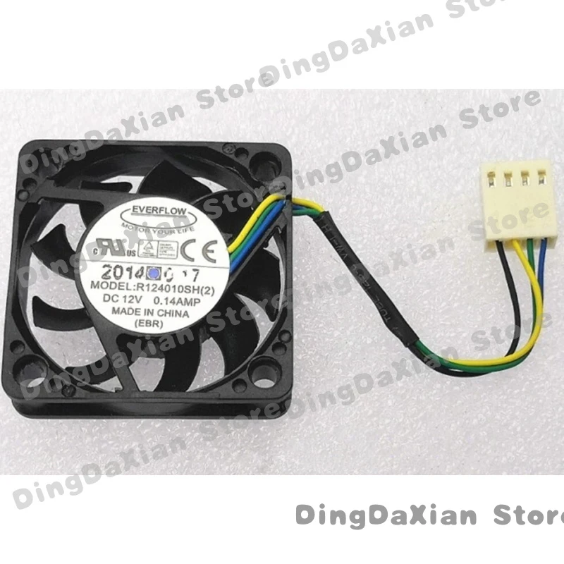 D 1pcs For EVERFLOW 4010 4CM R124010SH (2) 12V 0.14A 4PIN fan
D 1pcs For EVERFLOW 4010 4CM R124010SH (2) 12V 0.14A 4PIN fan