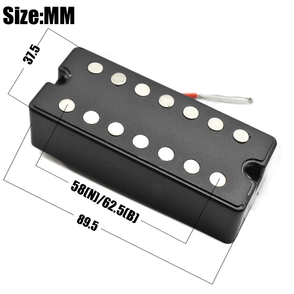 1Pcs Alnico 5 Active Double Coil Humbucker Electric Guitar Pickup 7 String Bass Active Pickup Guitar Parts
1Pcs Alnico 5 Active Double Coil Humbucker Electric Guitar Pickup 7 String Bass Active Pickup Guitar Parts