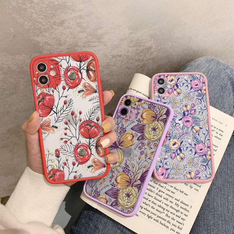 Plant Flower Phone Case for iphone 11 12 13 Pro Max Case 11 Pro Mini XR X XS MAX 6 7 8 Plus SE Coque Shockproof Back Cover Funda
Plant Flower Phone Case for iphone 11 12 13 Pro Max Case 11 Pro Mini XR X XS MAX 6 7 8 Plus SE Coque Shockproof Back Cover Funda