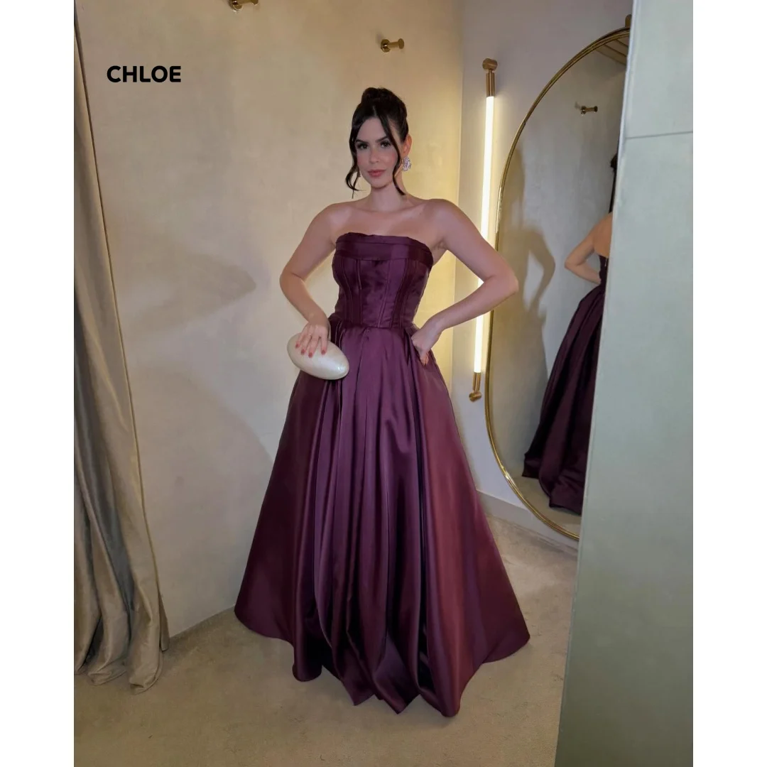 Purple Engagement Dress Line A Evening Dresses Wedding Sleeveless Customized Elegant Evening Dresses for Woman Luxury Satin Prom
Purple Engagement Dress Line A Evening Dresses Wedding Sleeveless Customized Elegant Evening Dresses for Woman Luxury Satin Prom