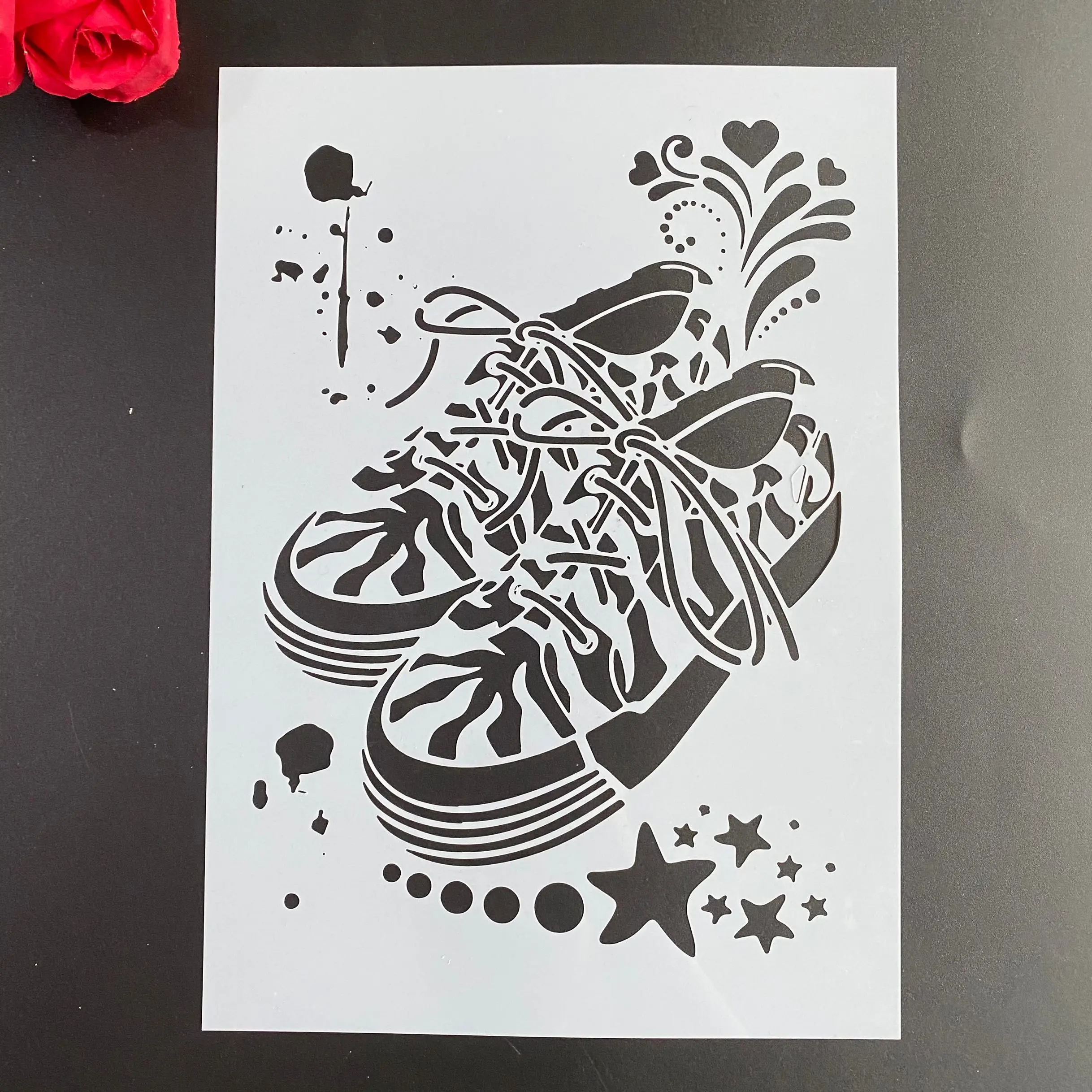 A4 29 *21cm DIY mandala Stencils wall Painting Scrapbook Coloring Embossing Album Decorative Paper Card Template shoe
A4 29 *21cm DIY mandala Stencils wall Painting Scrapbook Coloring Embossing Album Decorative Paper Card Template shoe