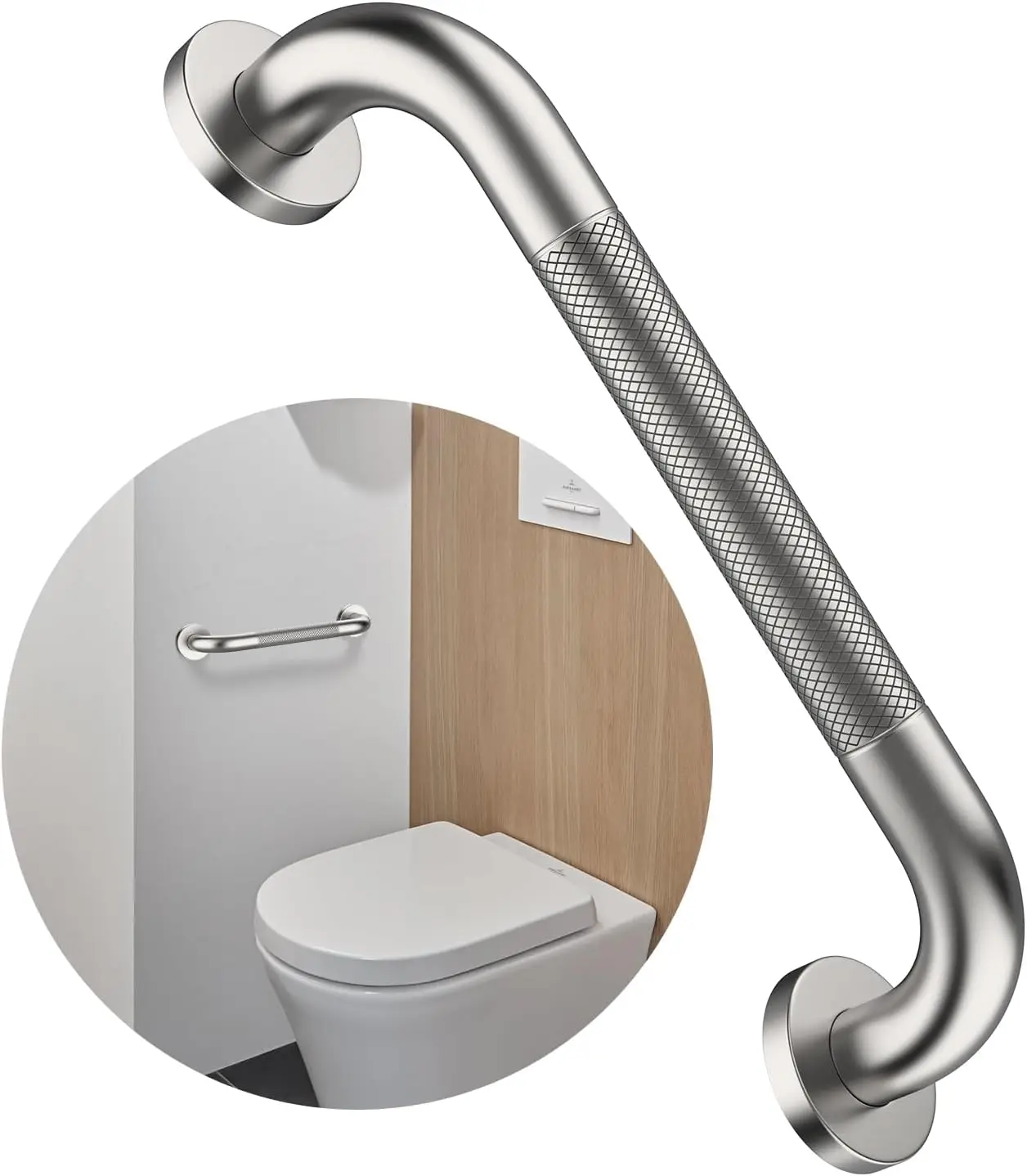 12 Inch Anti-Slip Grab Bar for Bathroom, Stainless Steel Handrail for Seniors, Safety Support for Bathtub & Shower
12 Inch Anti-Slip Grab Bar for Bathroom, Stainless Steel Handrail for Seniors, Safety Support for Bathtub & Shower