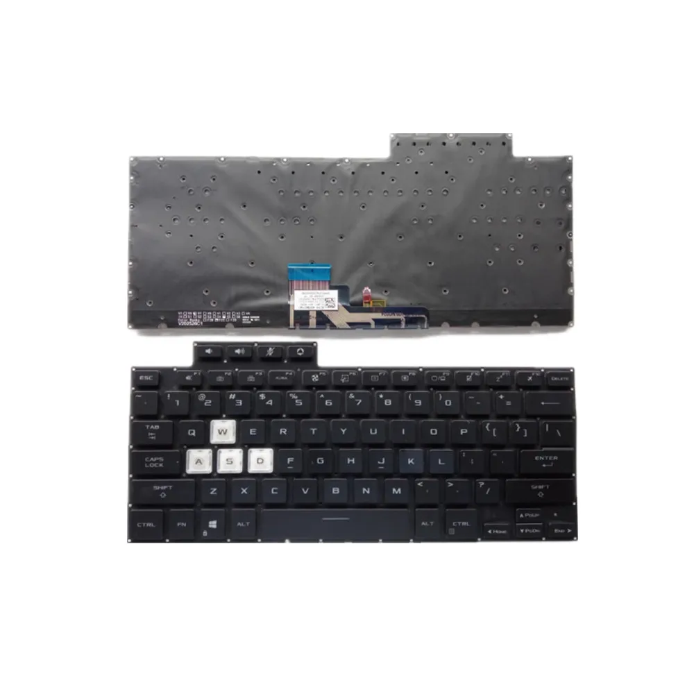 Клавиатура для ноутбука ASUS TUF Dash F15 FX516PM FX516PR Black US United States Edition
Клавиатура для ноутбука ASUS TUF Dash F15 FX516PM FX516PR Black US United States Edition