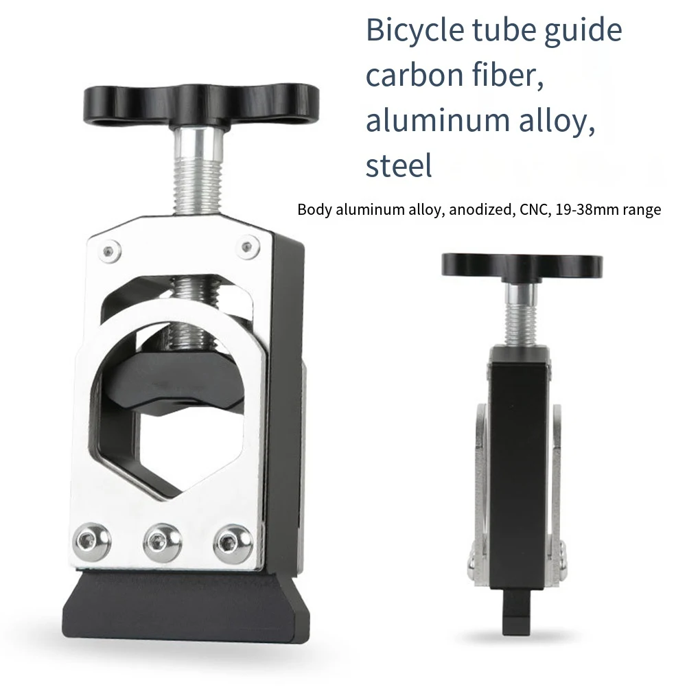 Bike Workshop Tube Cutting Guide Bike Fork Tool Aluminum Alloy Construction Anodized Finish Easy Handling For Bicycle Frames
Bike Workshop Tube Cutting Guide Bike Fork Tool Aluminum Alloy Construction Anodized Finish Easy Handling For Bicycle Frames