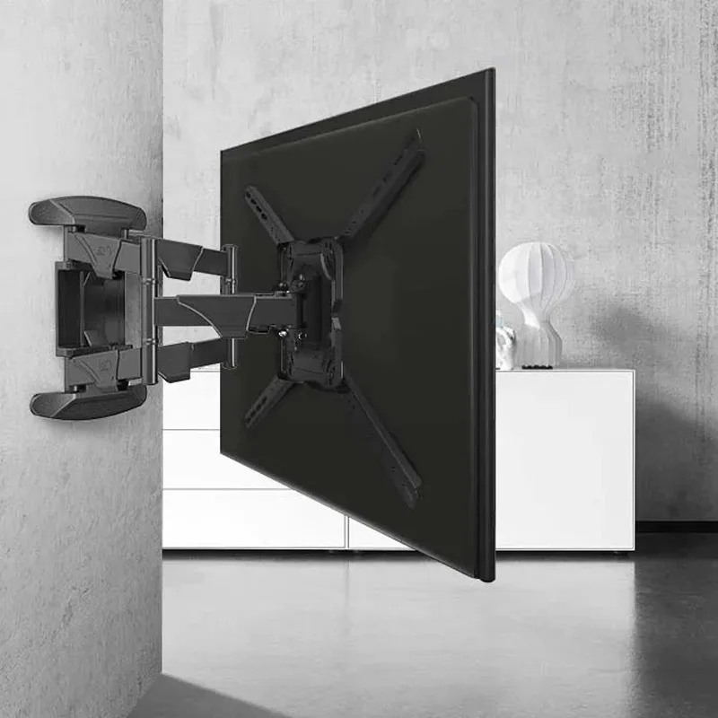 NB NEW 757-L400 strong 6 arm 32-70" VESA lcd tv mount bracket in wall with plastic cover 80lbs swing arms articulating
NB NEW 757-L400 strong 6 arm 32-70" VESA lcd tv mount bracket in wall with plastic cover 80lbs swing arms articulating