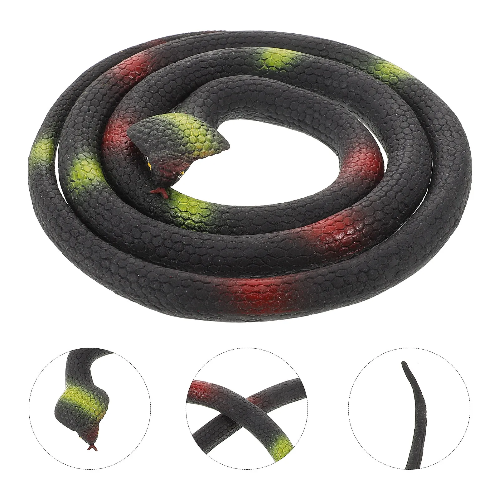 Vivid Realistic Simulation Snake Decoration Halloween Prank Prop Bedroom Playroom Garden Party Spooky Atmosphere Lifelike Snake
Vivid Realistic Simulation Snake Decoration Halloween Prank Prop Bedroom Playroom Garden Party Spooky Atmosphere Lifelike Snake