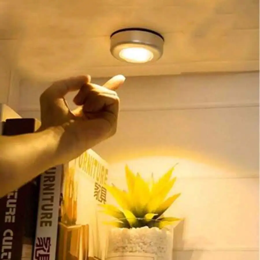 5pcs/3pcs/1pc Touch Control Cabinet Lights, Powered By AAA Batteries, Easy To Install And Carry; Energy-Saving Cabinet Lights Suitable For Stairs, Hallways, Closets, Wardrobes, Kitchens, Cabinets, Walls, Bedrooms, Bathrooms, Travel, Camping And More
5pcs/3pcs/1pc Touch Control Cabinet Lights, Powered By AAA Batteries, Easy To Install And Carry; Energy-Saving Cabinet Lights Suitable For Stairs, Hallways, Closets, Wardrobes, Kitchens, Cabinets, Walls, Bedrooms, Bathrooms, Travel, Camping And More