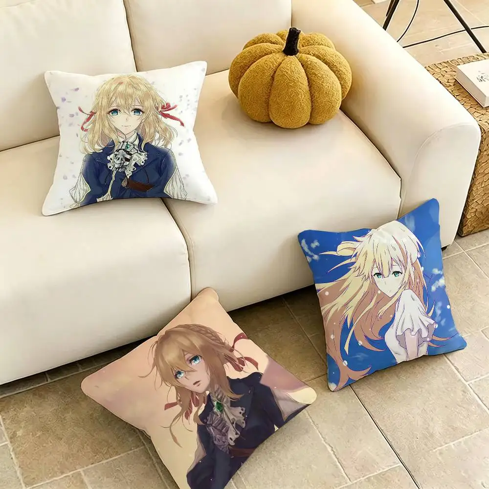 Violet E-Evergarden Anime Pillow Case Square Double-Sided Sofa Cushion Cover Bedroom Bedside Pillow Gift
Violet E-Evergarden Anime Pillow Case Square Double-Sided Sofa Cushion Cover Bedroom Bedside Pillow Gift
