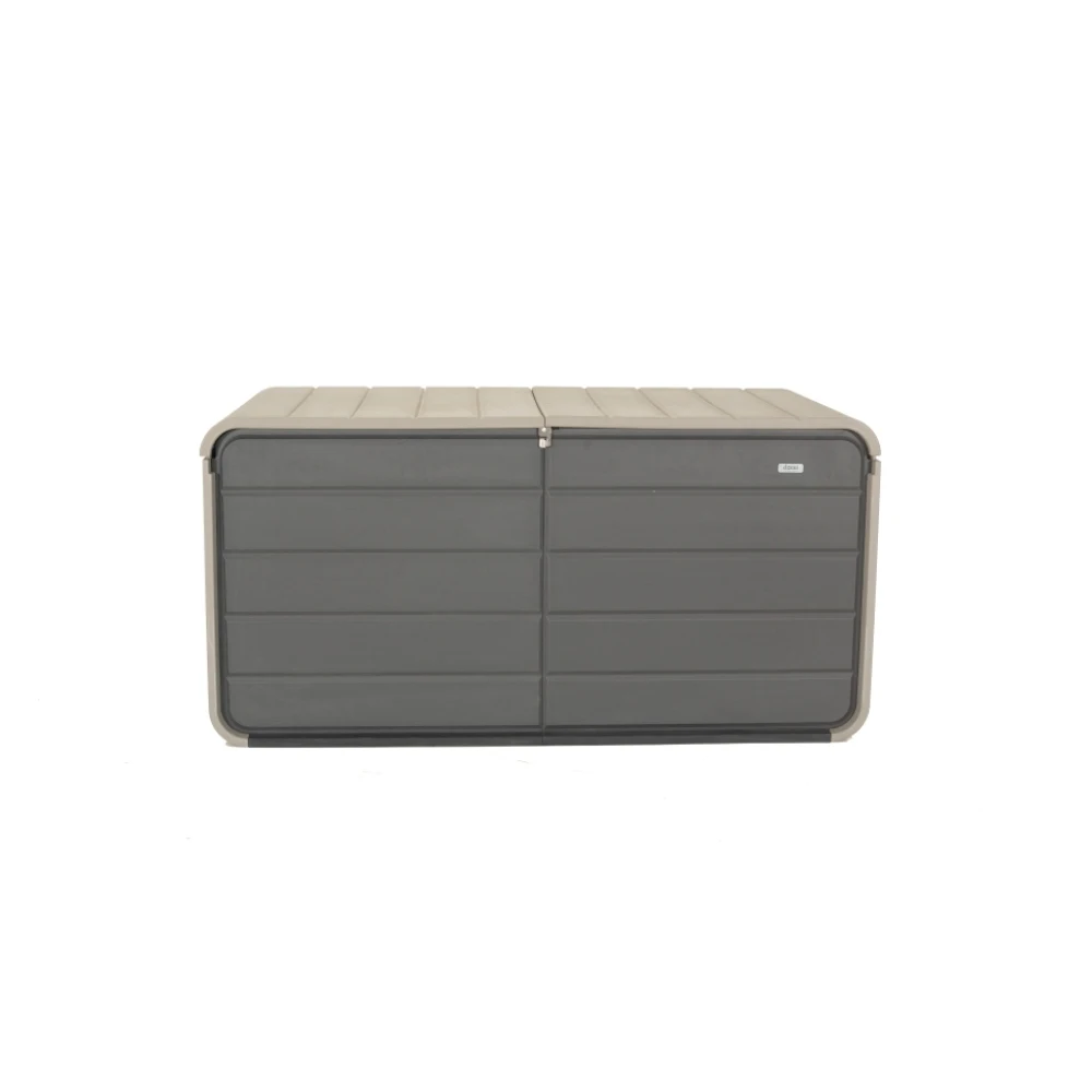 260 Gallon Plastic Deck Box, Large Patio Storage Box with Lock, Wheels & Waterproof Lid for Outdoor Cushions, Garden (Gray)
260 Gallon Plastic Deck Box, Large Patio Storage Box with Lock, Wheels & Waterproof Lid for Outdoor Cushions, Garden (Gray)