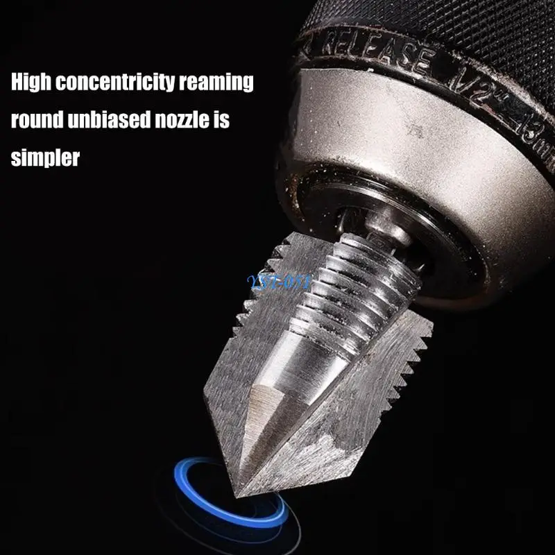 E15A PVC Thread Maker Tool for Electric Drill,Plastic Pipe Threader 1/2inch 3/4inch
E15A PVC Thread Maker Tool for Electric Drill,Plastic Pipe Threader 1/2inch 3/4inch
