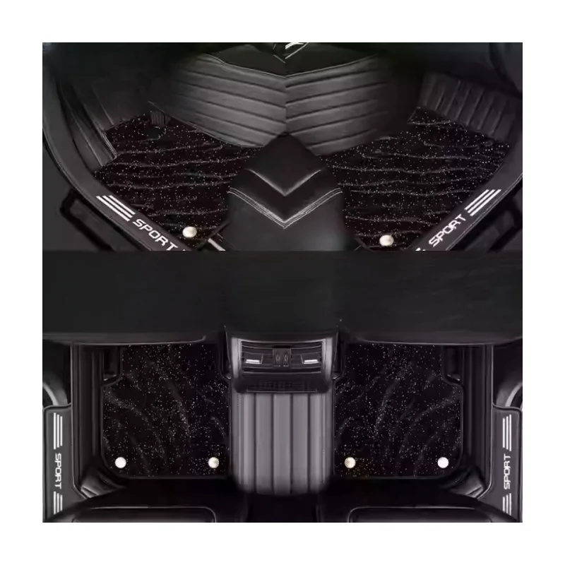 Quality Waterproof Luxury Custom Fixed Double Deck Leather + High Elastic Silk Car Floor Mats For RAV4 2020-2023 Years
Quality Waterproof Luxury Custom Fixed Double Deck Leather + High Elastic Silk Car Floor Mats For RAV4 2020-2023 Years