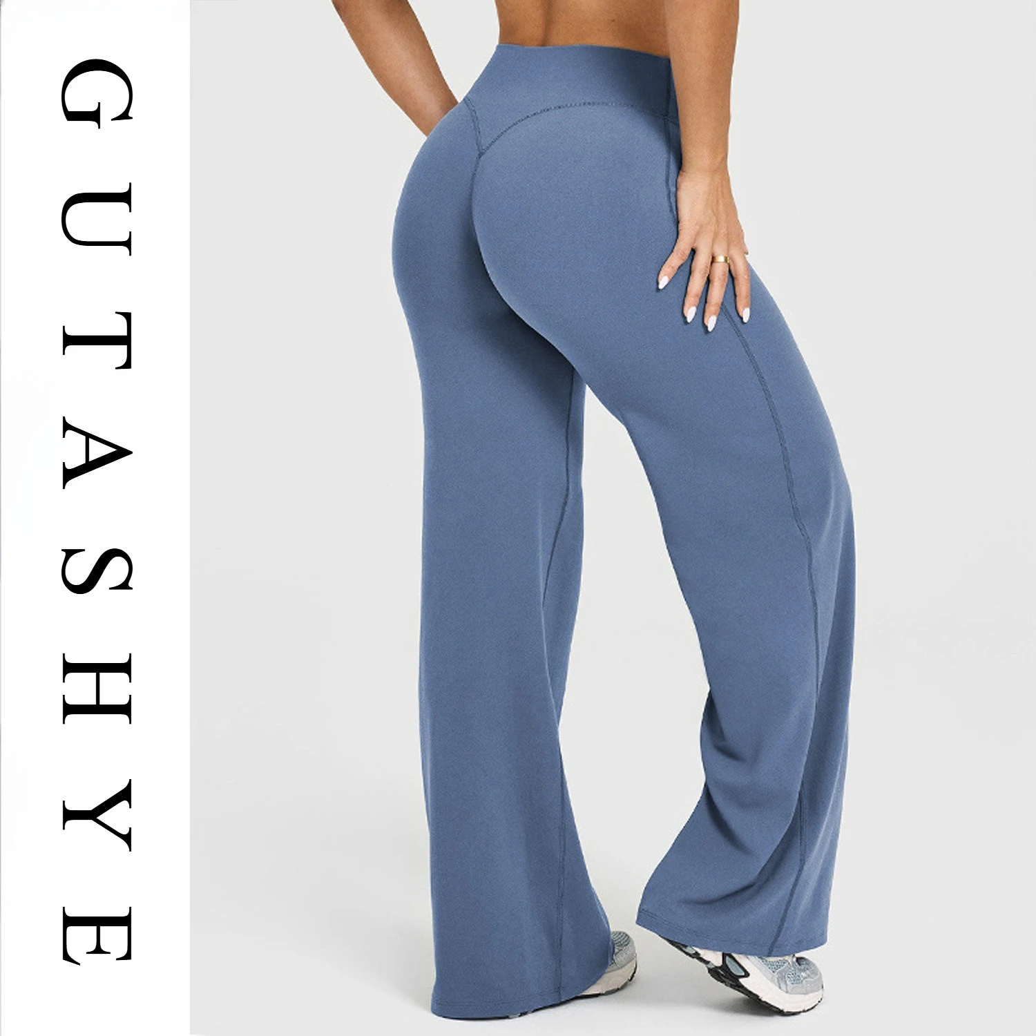 Women Straight Leg Yoga Pants Loose Fit Slimming Casual Outdoor Workout Sports Fitness Long Trousers
Women Straight Leg Yoga Pants Loose Fit Slimming Casual Outdoor Workout Sports Fitness Long Trousers
