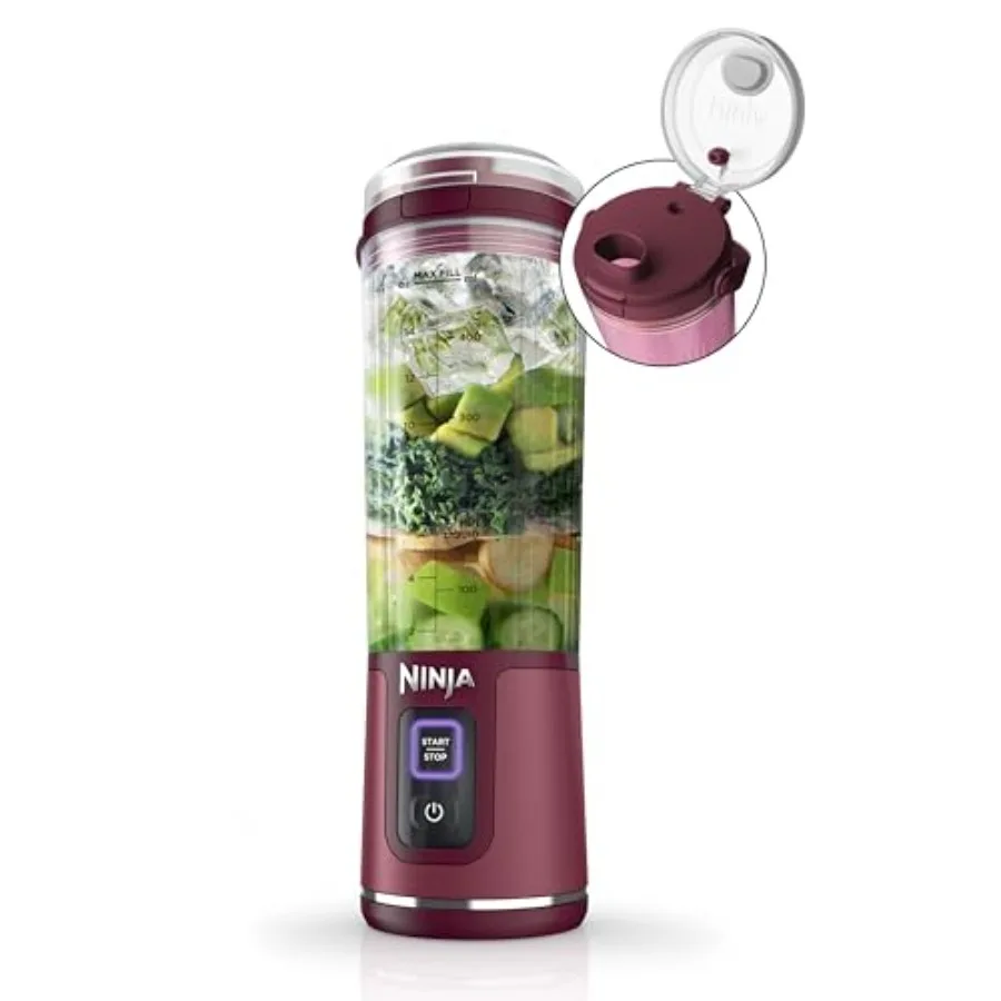 BC151CR Blast Portable Blender Cordless 18oz Vessel Personal Blender for Shakes Smoothies BPA Free Leakproof Lid Sip Spout USB-
BC151CR Blast Portable Blender Cordless 18oz Vessel Personal Blender for Shakes Smoothies BPA Free Leakproof Lid Sip Spout USB-