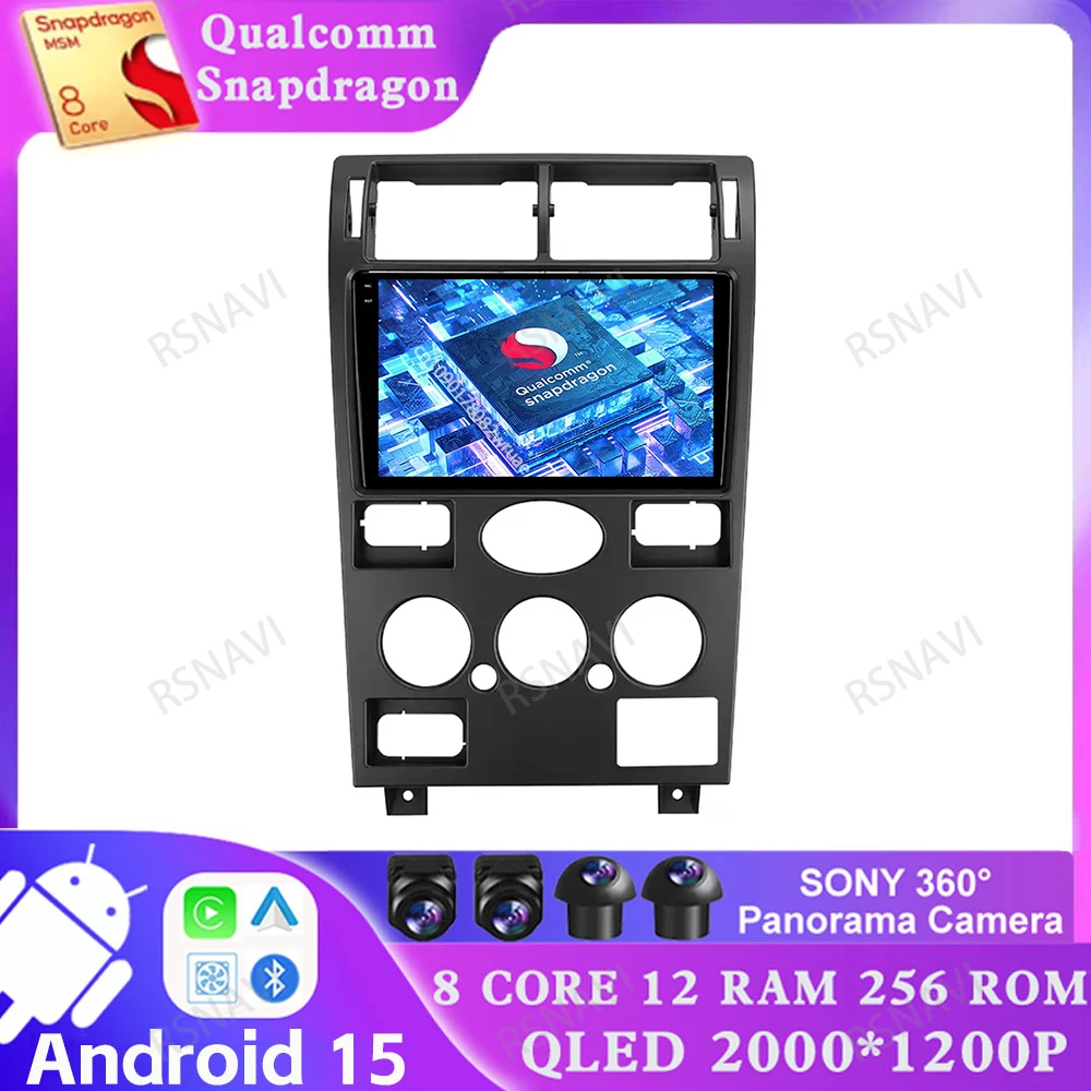 Android 15 for Ford Mondeo Mondeo 3 2000 2001 2002 2003 2004 2005 2006-2007 Stereo Autoradio Navigation DVD Car Radio 4G LTE GPS
Android 15 for Ford Mondeo Mondeo 3 2000 2001 2002 2003 2004 2005 2006-2007 Stereo Autoradio Navigation DVD Car Radio 4G LTE GPS