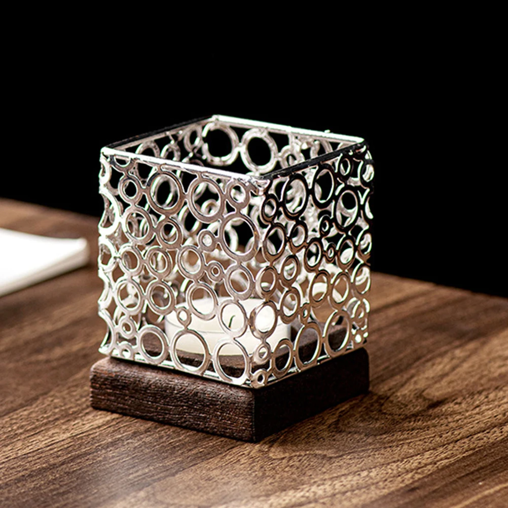 Metal Vintage Holder for Tealight Candles Desktop Table Home Party Decoration Holders Wedding Candlestick
Metal Vintage Holder for Tealight Candles Desktop Table Home Party Decoration Holders Wedding Candlestick