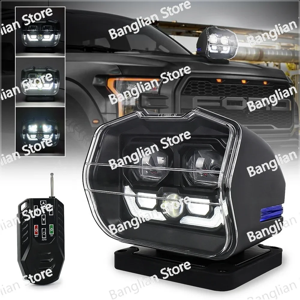 Car Accessories 360 Degree Rotate Remote Control Smart Outdoor Lights Projector Boat Headlight Led Laser Searchlight
Car Accessories 360 Degree Rotate Remote Control Smart Outdoor Lights Projector Boat Headlight Led Laser Searchlight