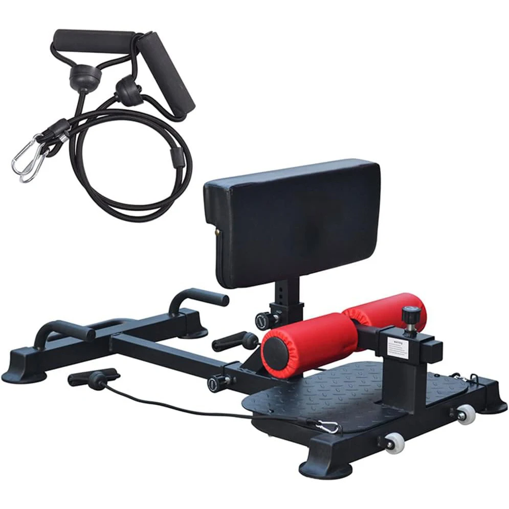 Sissy Squat Machine with 2 Exercise Resistance Handles Rope Sit-Up Hip Training Fascinating Push Up Squat
Sissy Squat Machine with 2 Exercise Resistance Handles Rope Sit-Up Hip Training Fascinating Push Up Squat