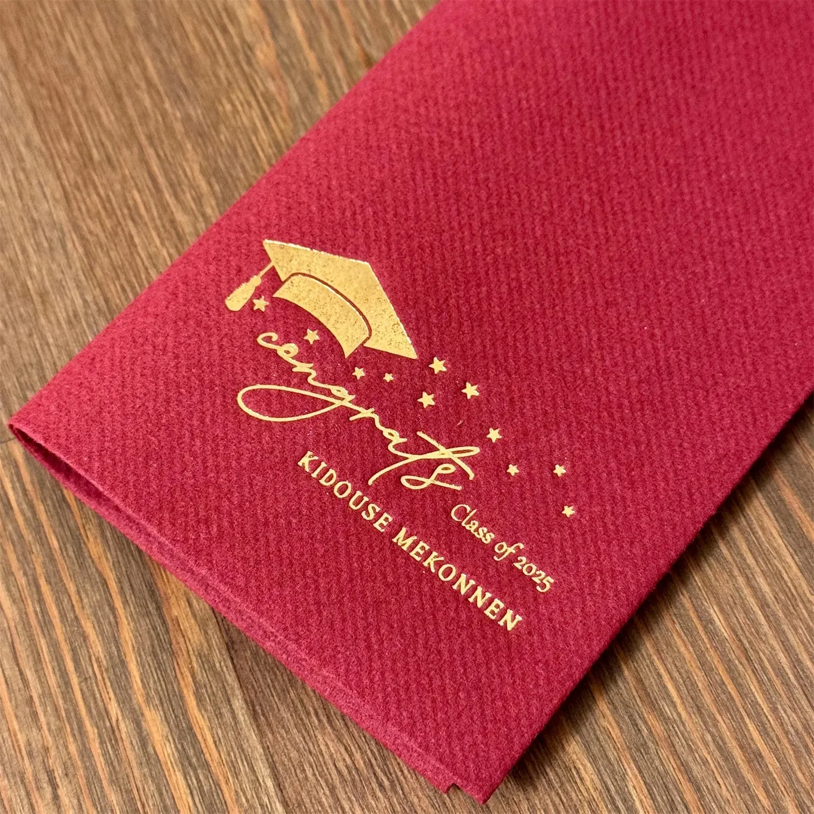 50pcs Personalized Graduation Napkins - Custom Printed Party Napkins, Class of 2025, Congrats Grad, Graduation Party Decor
50pcs Personalized Graduation Napkins - Custom Printed Party Napkins, Class of 2025, Congrats Grad, Graduation Party Decor