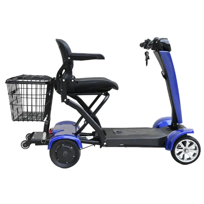 Deren Dual Motor Mobility Scooter Seniors Scooter Auto-folding Electric Automatic Folding Scooter Remote Control
Deren Dual Motor Mobility Scooter Seniors Scooter Auto-folding Electric Automatic Folding Scooter Remote Control