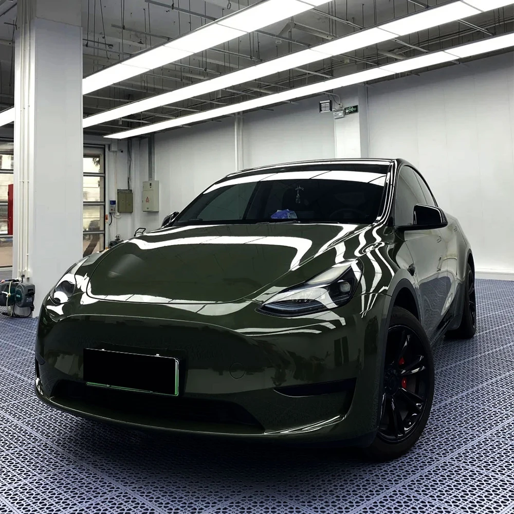 PET Platinum Black Olive Car Vinyl Film Waterproof Scratch Resistant Decal Sticker Motorcycle Auto Body Exterior Decoration Film
PET Platinum Black Olive Car Vinyl Film Waterproof Scratch Resistant Decal Sticker Motorcycle Auto Body Exterior Decoration Film