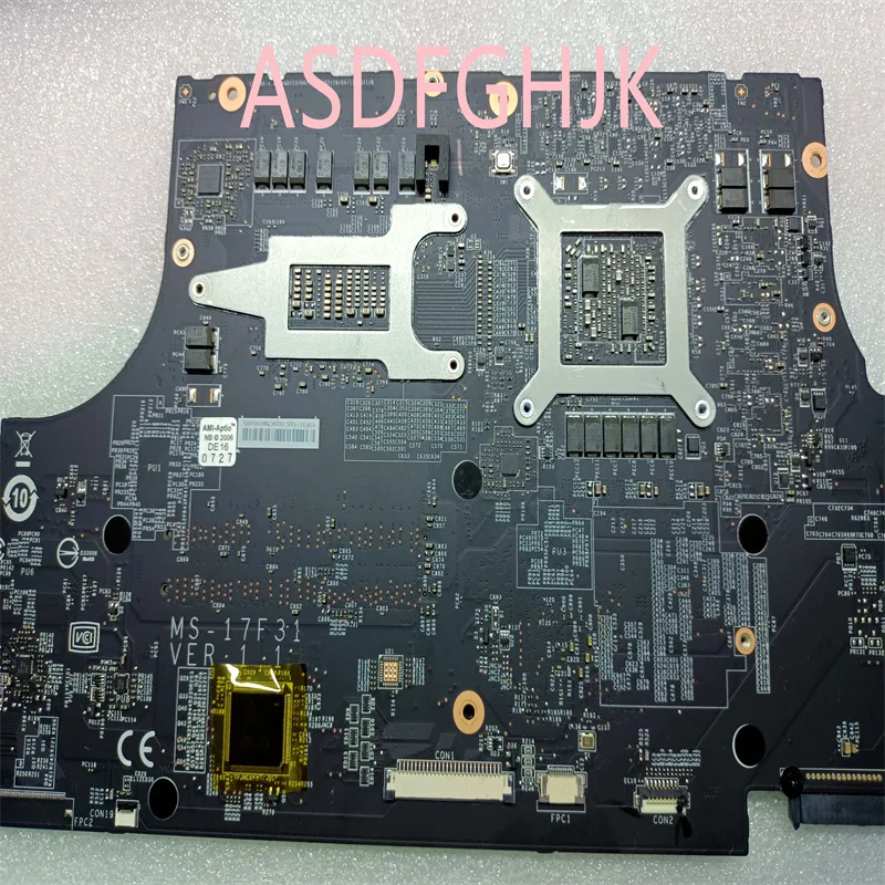 Original MS-17F31 FOR MSI GF75 MS-17F3 Motherboard WITH I7-10750HQ AND GTX1660M TI TESED OK
Original MS-17F31 FOR MSI GF75 MS-17F3 Motherboard WITH I7-10750HQ AND GTX1660M TI TESED OK