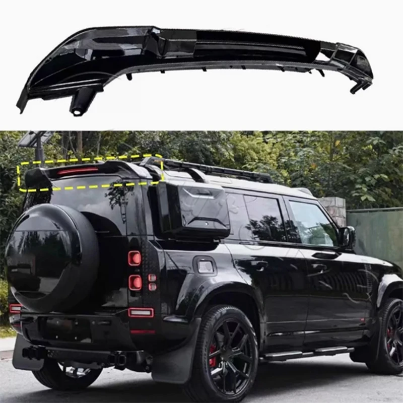 For Land Rover defender 90/110/130 Spoiler High Quality ABS Clip-on Installation Spoiler Rear Wing Spoiler Car Accessories
For Land Rover defender 90/110/130 Spoiler High Quality ABS Clip-on Installation Spoiler Rear Wing Spoiler Car Accessories