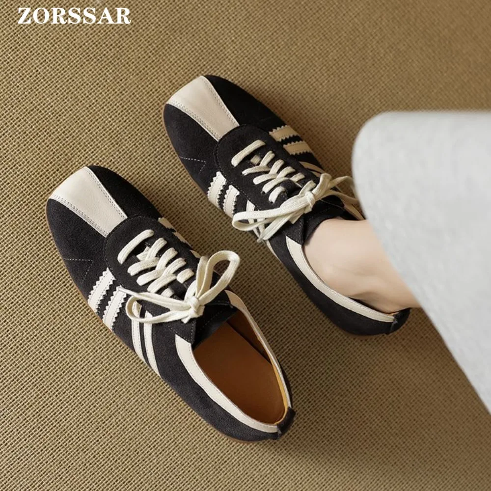 Square Toe Lace-up Genuine Leather Niche Versatile Ladies Flat Sports Casual Retro Shoes 2025 New High-quality Women's Boots
Square Toe Lace-up Genuine Leather Niche Versatile Ladies Flat Sports Casual Retro Shoes 2025 New High-quality Women's Boots