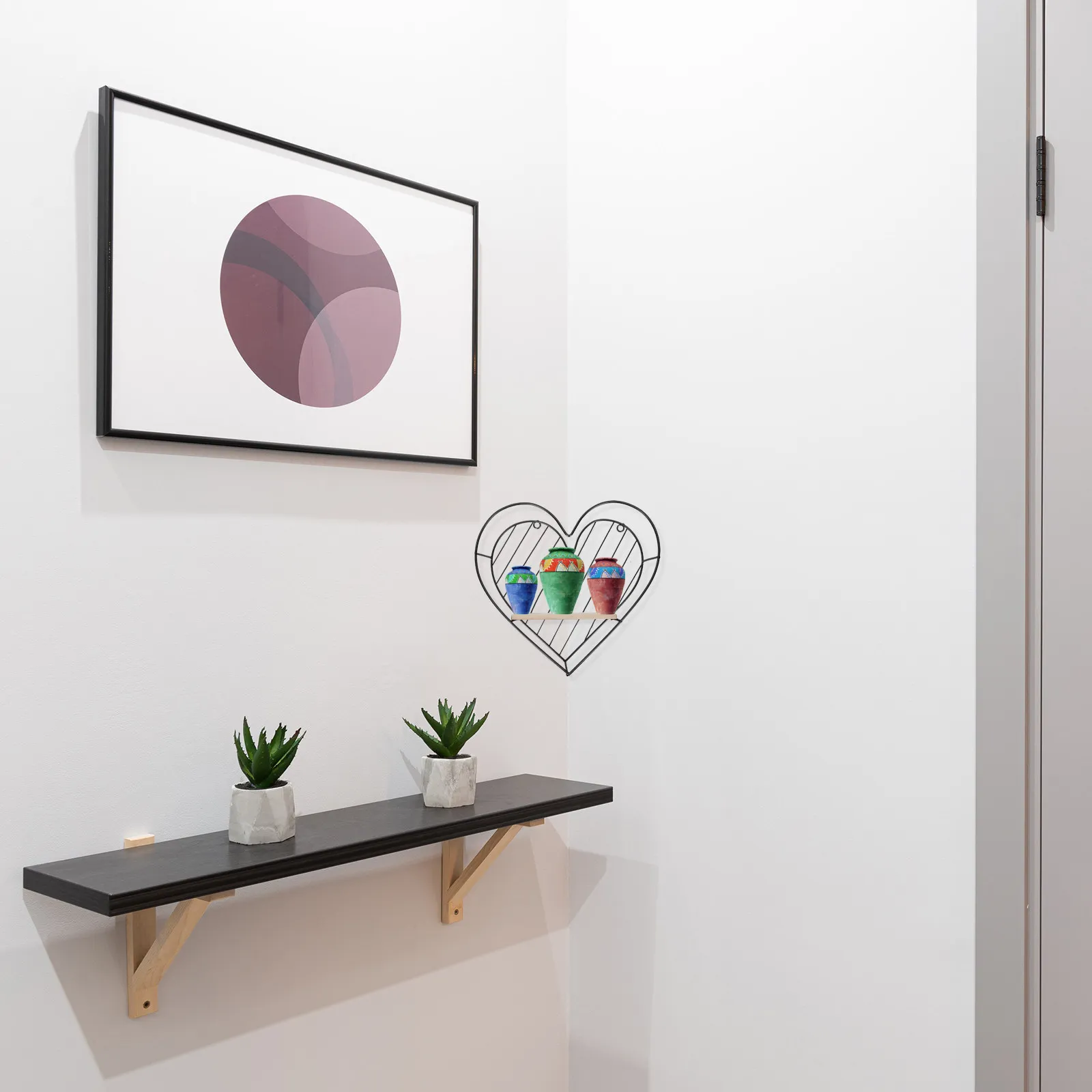 European Style Hook Shelf Wooden Wall Rack Heart Design for Home Decor Practical Storage Solution Living Room Wall Mounted Shelf
European Style Hook Shelf Wooden Wall Rack Heart Design for Home Decor Practical Storage Solution Living Room Wall Mounted Shelf