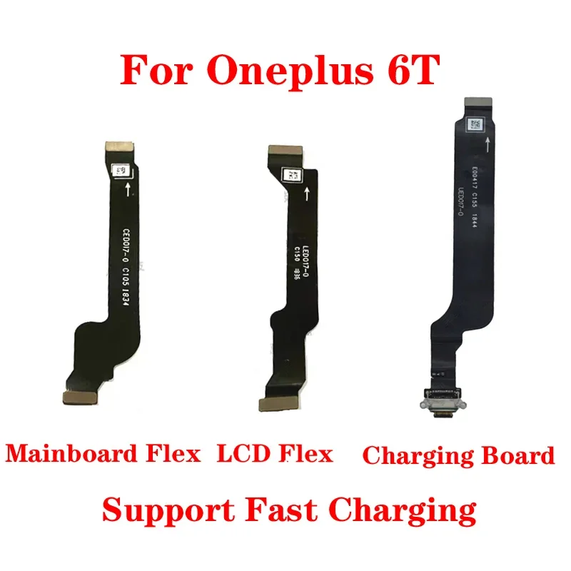 USB charging port socket fast charger board Display LCD mainboard connector flex cable repair parts for OnePlus 6T
USB charging port socket fast charger board Display LCD mainboard connector flex cable repair parts for OnePlus 6T