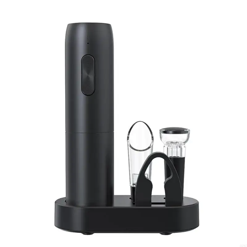 A0NC Wine Opener Kits Convenient Electric Wine Opener Efficient Electric Corkscrew ABS Material Suitable for Wine Enthusiasts
A0NC Wine Opener Kits Convenient Electric Wine Opener Efficient Electric Corkscrew ABS Material Suitable for Wine Enthusiasts