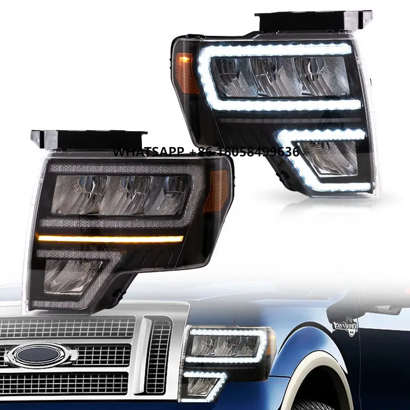 Оптовая продажа с фабрики, анимация запуска, передняя лампа DRL Raptor 2009-2014, полностью светодиодная 2011, фары для Ford F150
Оптовая продажа с фабрики, анимация запуска, передняя лампа DRL Raptor 2009-2014, полностью светодиодная 2011, фары для Ford F150