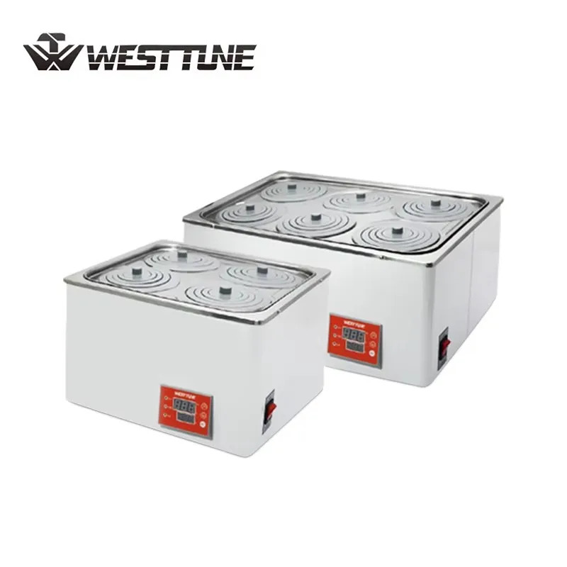 WESTTUNE Lab Digital Water Bath Thermostatic Heater with 4/6 Openings Heating Devices Stainless Steel Liner Thermostat Tank
WESTTUNE Lab Digital Water Bath Thermostatic Heater with 4/6 Openings Heating Devices Stainless Steel Liner Thermostat Tank