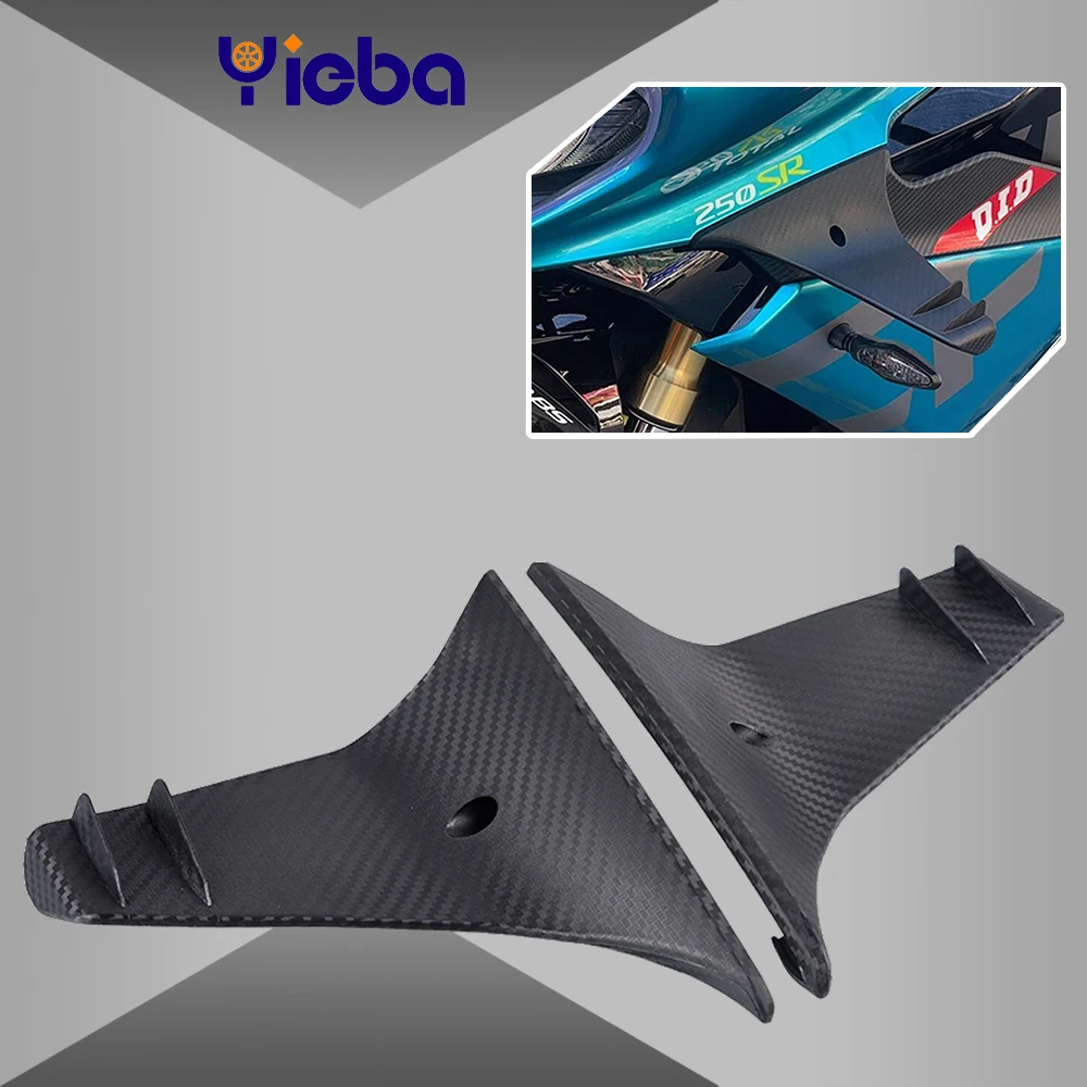 Motorcycle FOR CFMOTO 250SR 300SR SR 250 300 SR 300 SR250 2020 2021 2022 2023 Front Fairing Aerodynamic Winglets Dynamic Wing 24
Motorcycle FOR CFMOTO 250SR 300SR SR 250 300 SR 300 SR250 2020 2021 2022 2023 Front Fairing Aerodynamic Winglets Dynamic Wing 24