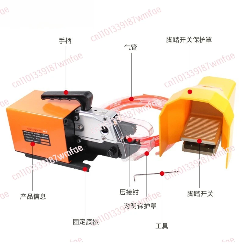 Terminal Machine Crimping Machine Crimping Pliers AM-10 Electric Dynamic Crimping Machine Cold Pressing Automatic