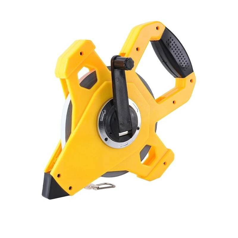 High-precision long tape measure, waterproof and washable, nylon-coated steel ruler 30-100 meters construction site engineer
High-precision long tape measure, waterproof and washable, nylon-coated steel ruler 30-100 meters construction site engineer